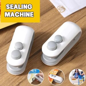 Mini Handheld Vacuum Sealer Machine – Portable Plastic Bag Sealer for Food, Heat Sealing Clip for Home Use, Compact Vacuum Sealer for Storage 🌟